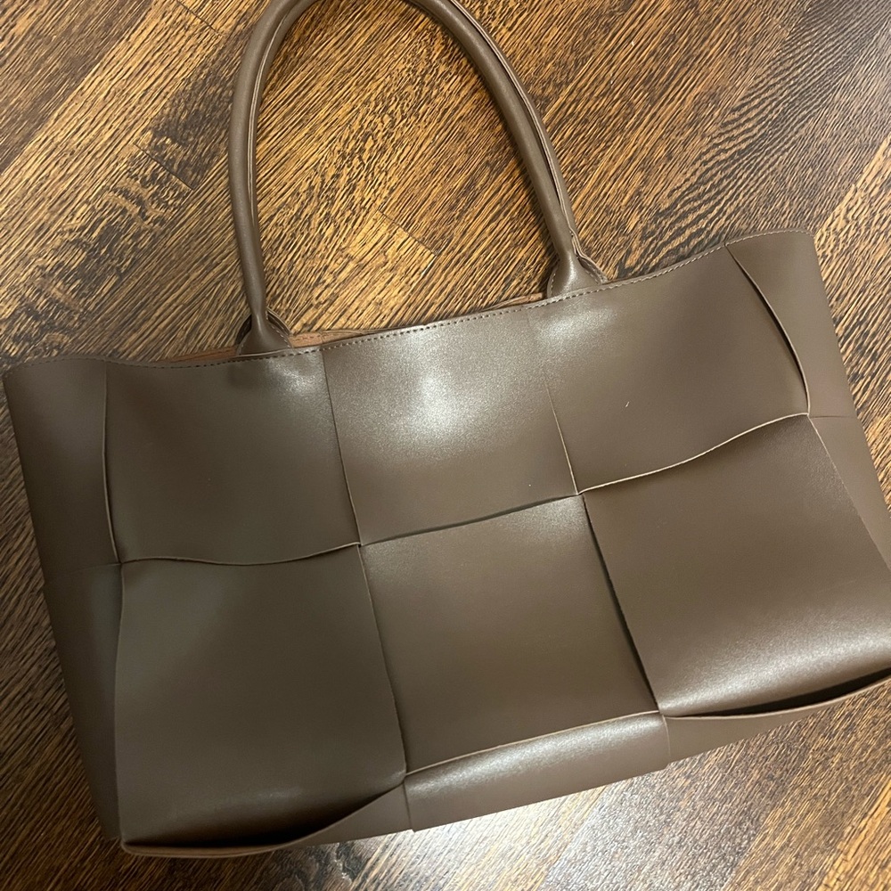 Chocolate Brown Tote Bag